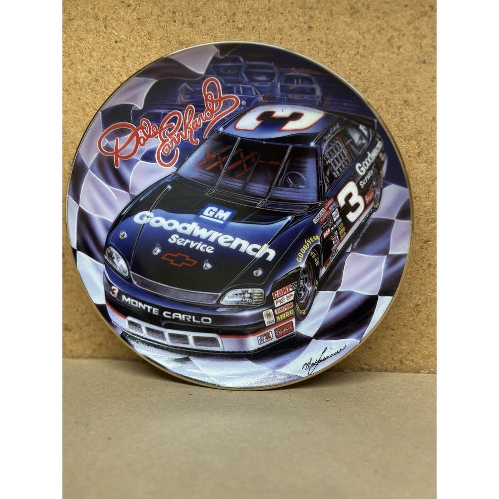 Hamilton Collection Dale Earnhardt Ready To Race Nascar Plate 0419F